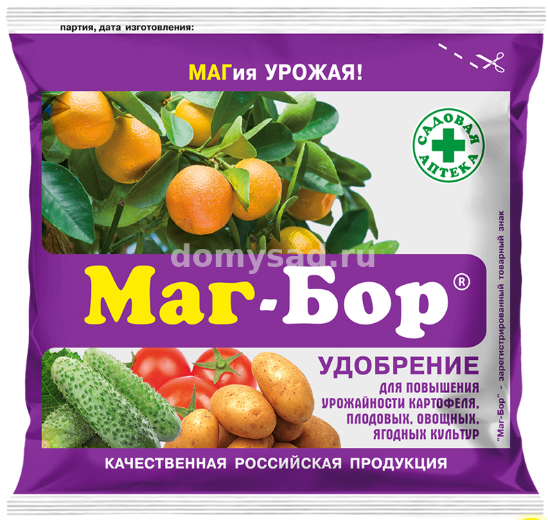 Маг-бор 200г./50 средство для повышения урожайности АГРОВИТ