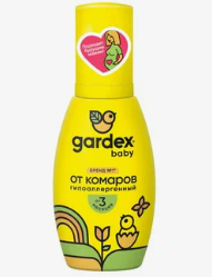 Gardex Baby Детский спрей от комаров, 75 мл (6) 0170