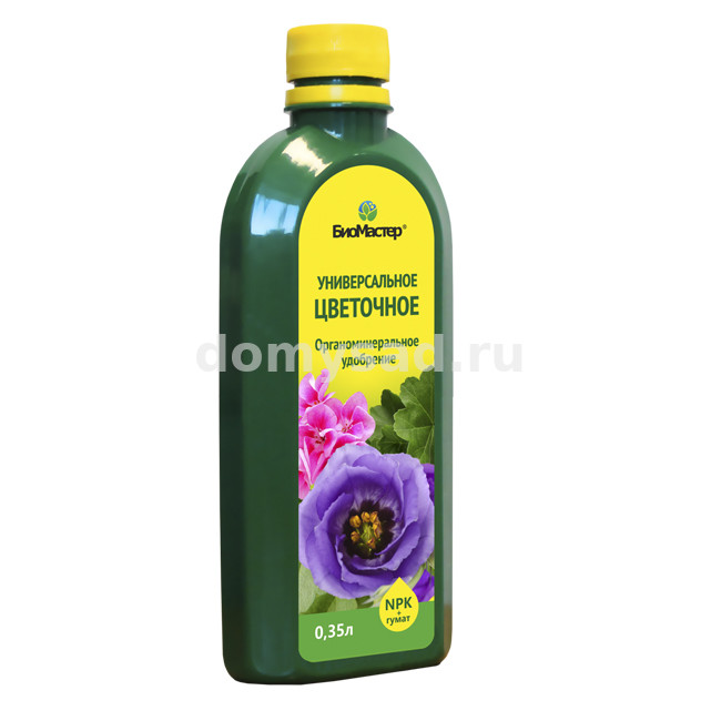 БиоМастер для Всех видов цветов 0,35л. /20 Комплексное удобрение