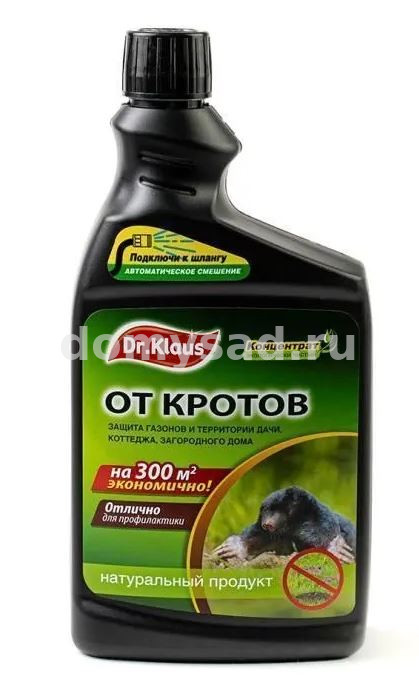 Dr Klaus ЗАПАСНОЙ ФЛАКОН концентрат от КРОТОВ 1,0л /8 DK08240011