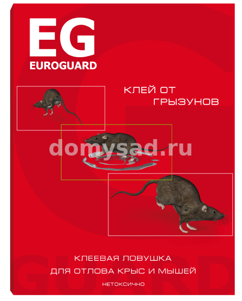 EG EUROGUARD клеевая ловушка от грызунов /50