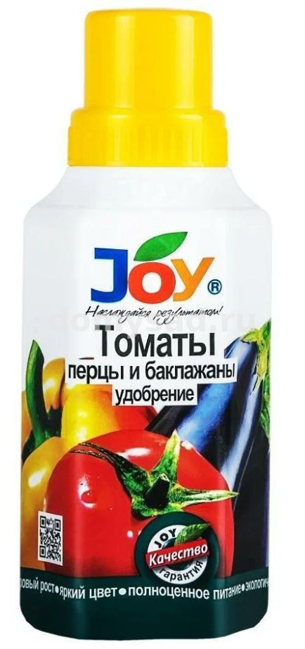 JOY удобрение ТОМАТЫ лигногумат ДМ-NPK 6% фл. 330 мл. /20 КЧХЗ