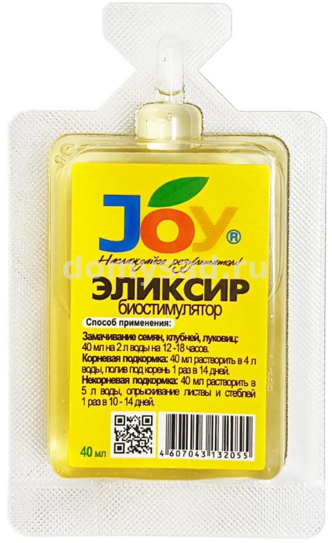 JOY ЭЛИКСИР биостимулятор монодоза фл.40мл./20