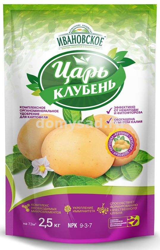 Царь Клубень для картофеля 2,5кг./10 ИВАНОВСКОЕ