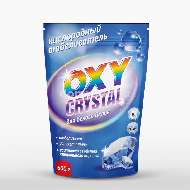 Oxy crystal Кислородный отбеливатель для белого белья 600гр. /16 СТ-17