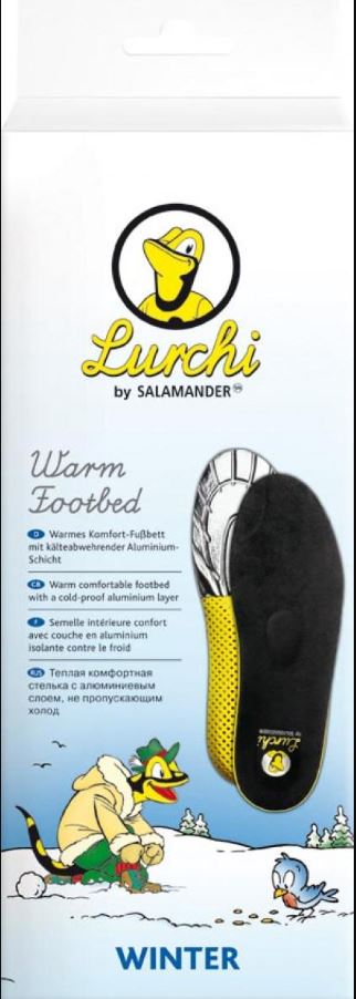 Salamander Lurchi.Стельки "Warm Footbeed" р.27 (Детские)