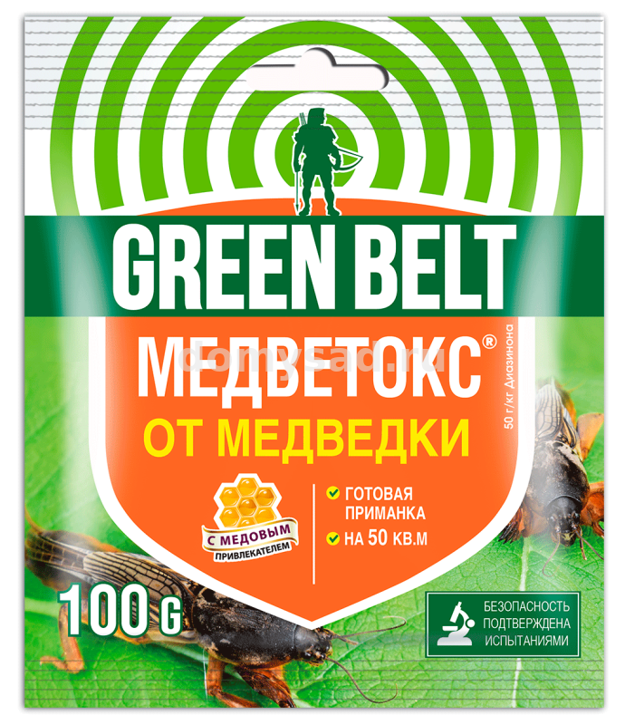 Медветокс (пак.100гр.) (50) ГРИН БЕЛТ 01-473