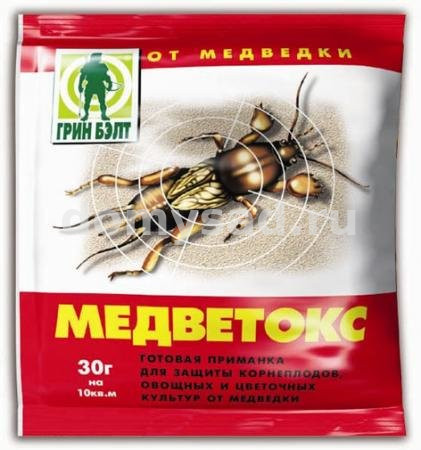 Медветокс (пак.30гр.) (100) ГРИН БЕЛТ 01-076