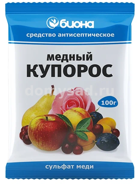 Медный купорос 100гр./100 Биона Биомастер