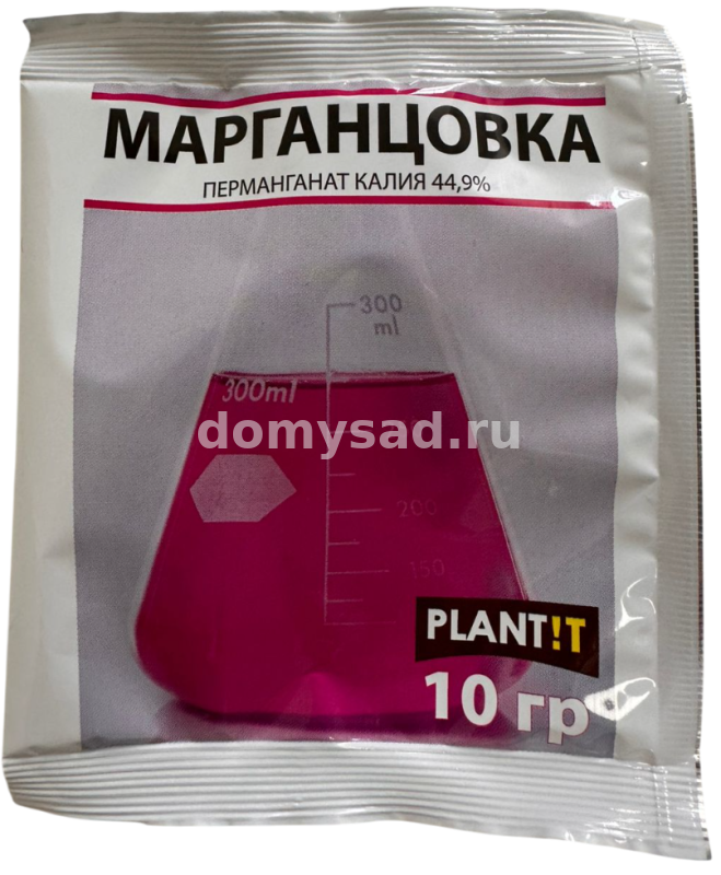 Марганцовка (Пермагнат Калия 44,9%) 10гр./150 PLANT!T