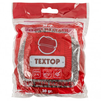 Мочалка из стали для посуды 30гр. TEXTOP (120) ТТ023