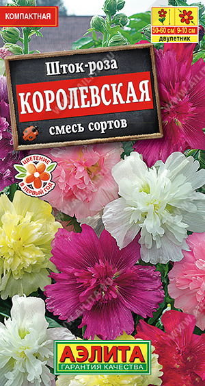 Шток-Роза Королевская смесь окрасок (Аэлита) Ц