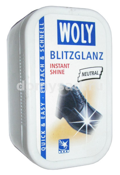 WOLY SPORT"Blitzglanz" губка с пропиткой бесцв.