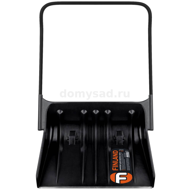 Скрепер для уборки снега FINLAND 830х680х1440 мм, на колёсиках 1714-ч