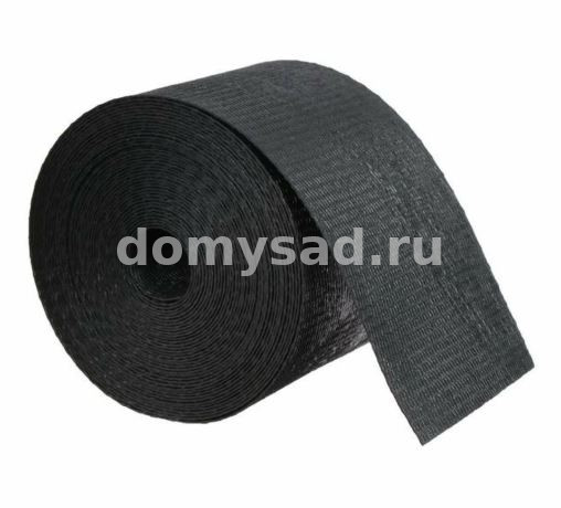 Бордюрная лента садовая 10см.х10м, черная