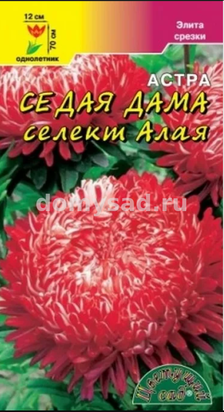 а.Седая Дама Алая (Цветущий Сад) Ц