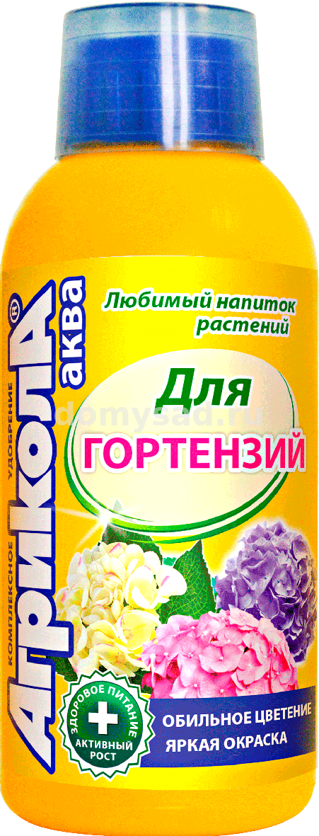 Агрикола Аква для комнатных и садовых ГОРТЕНЗИЙ фл.250мл.(25) 04-449 Грин Белт