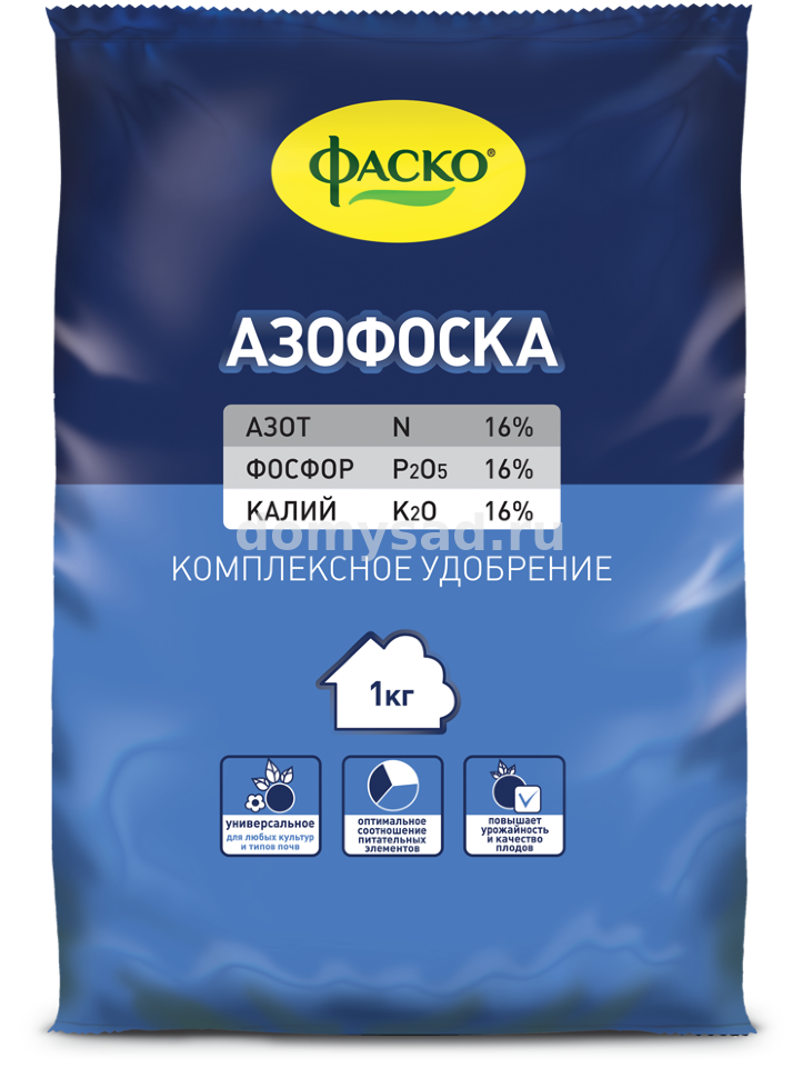 Азофоска 1кг.(25) Фаско