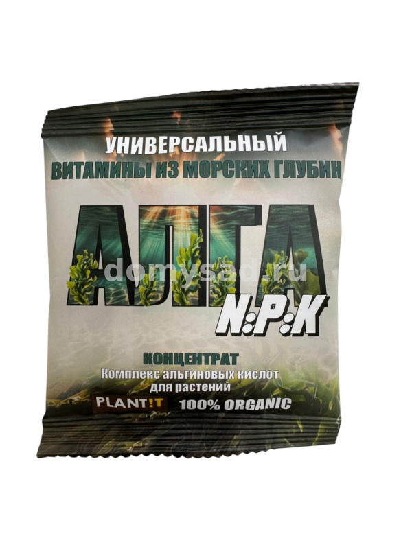 АЛГА амп.5 мл.комплекс альгиновых кислот для растений концентрат/30 PLANT!T антистресс и адаптаген
