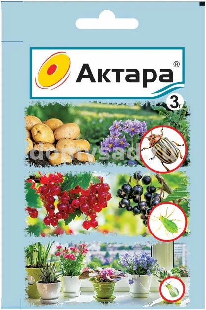 Актара (пакет 3гр.) сухая /100 ВХ