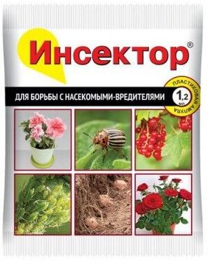 АКЦИЯ ИНСЕКТОР (амп.1,2мл.) /200 обработка клубней картофеля от колорадского жука