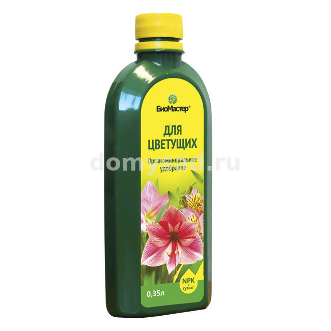 БиоМастер для Цветущих растений 0,35л. /20 Комплексное удобрение