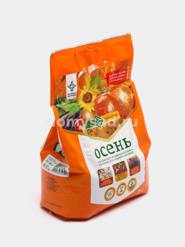 ОСЕНЬ 3кг./8 комплексное органоминеральное удобрение Долина плодородия