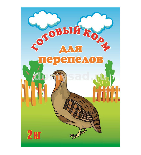 БОГАТЕЙ Готовый корм для перепелов 2кг(6) МИРАГРО!!!