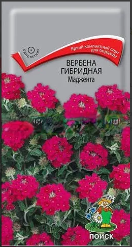 Вербена Гибридная Маджента 0,1гр. (Поиск) Ц