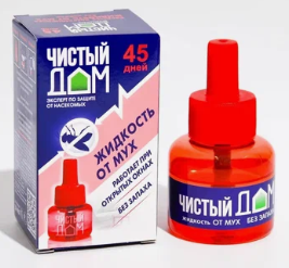 Чистый Дом жидкость ЛИКВИД от МУХ 45 дней/80 02-293