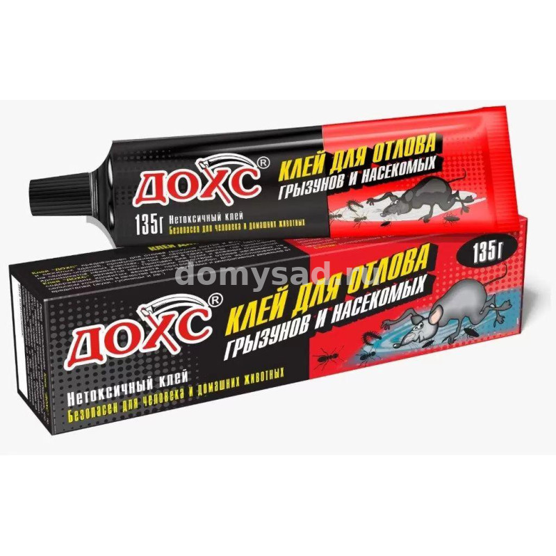 Клей от грызунов ДОХС 135гр. /50 Тигард ОБОРОНХИМ