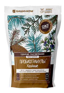 Пробиогранулы Хвойные дой-пак 0,8 кг (12 шт)