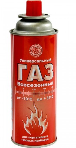 Газ для портатив.плит"YR technoljgy"220гр. Универсальный ВСЕСЕЗОННЫЙ /24