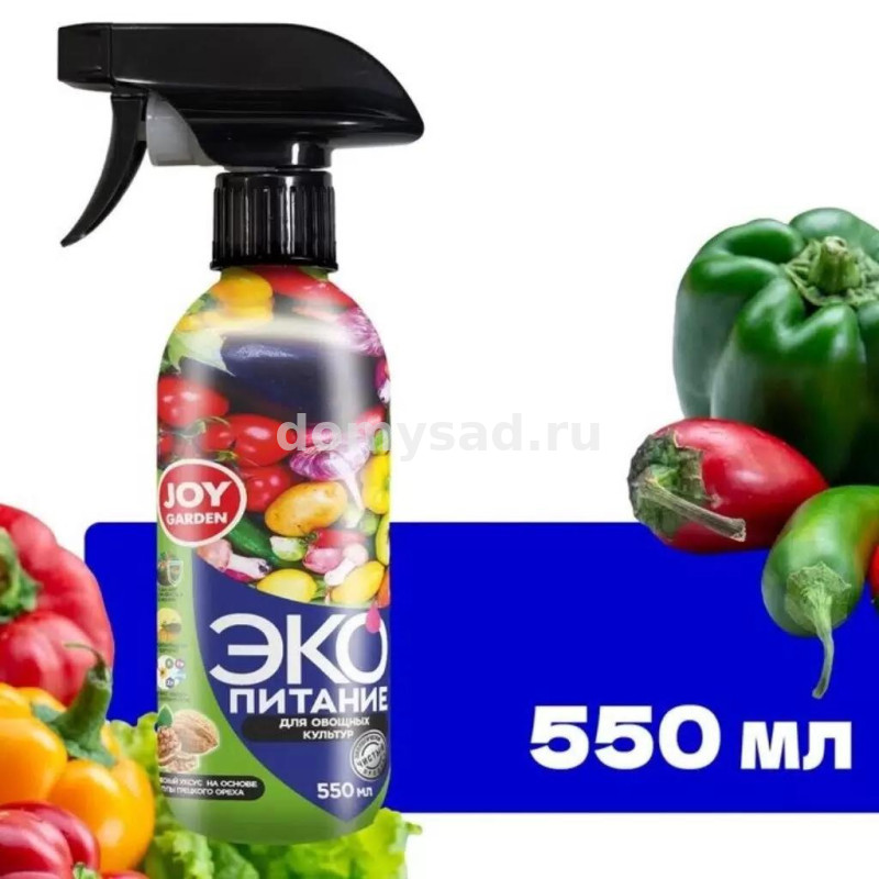 Древесный Уксус для Овощных культур 550мл./15 JOY GARDEN