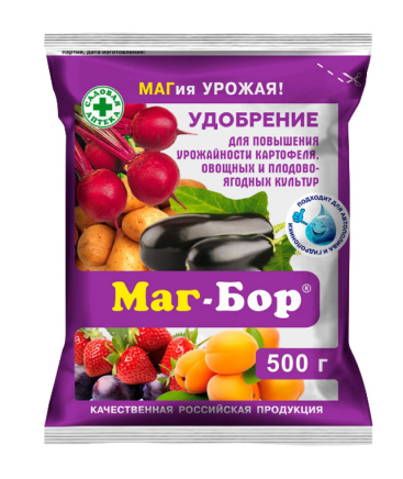 Маг-бор 500г./18 средство для повышения урожайности АГРОВИТ