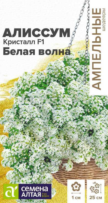 Алиссум Кристалл Белая волна (Семена Алтая) Ц