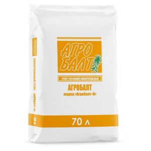 ГРУНТ ТОРФЯНОЙ АГРОБАЛТ-Н 0-20 (ЖЕЛТЫЙ) Кипованный НЕЙТРАЛЬНЫЙ 70л. (45 шт в поддоне)