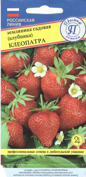 Земляника Клеопатра 0,1гр. ремонтантная (Престиж Семена) Ц