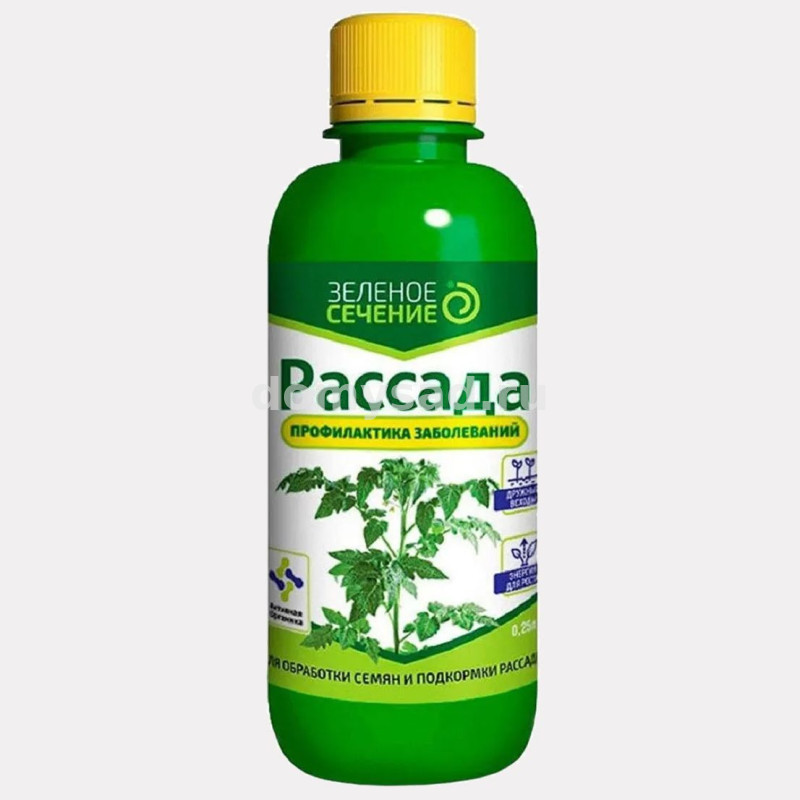 РАССАДА профилактика заболеваний 0,25л. /20 Зеленое сечение