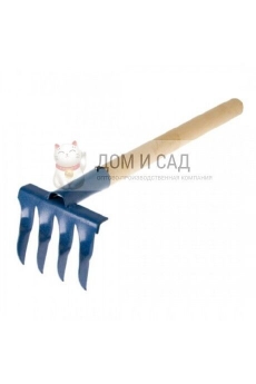 Грабли 12-зубые ВИТЫЕ ФЛОРИС рельсовая сталь. ГВ-12Д с черенком