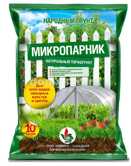 Грунт НАРОДНЫЙ ГРУНТ "МИКРОПАРНИК" 10л. (5)