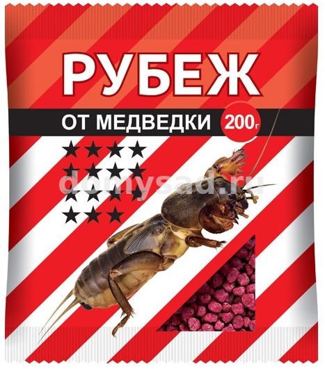 РУБЕЖ от медведки (пак.200гр.) (24) ВХ