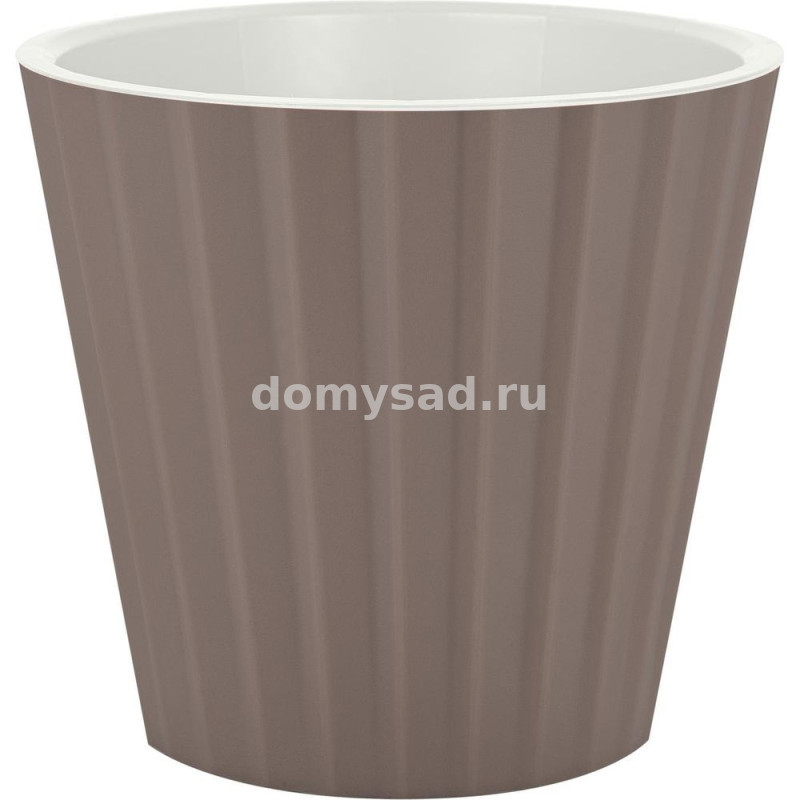 Кашпо Санд D190мм, 3,3л французский платан (9) IG640110105