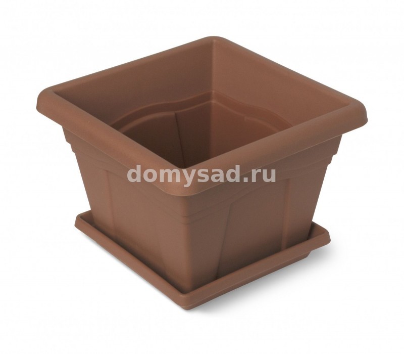 С162т Горшок Квадро терракот 2,9Л(24)
