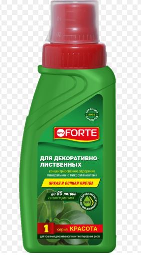 BONA FORTE Красота удобр. для декоративно-лиственных растений пакет 10мл.25/ отпускается от 20 шт.