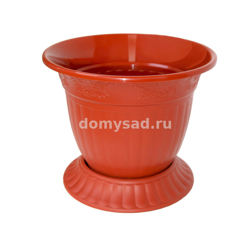 ВЕНЕЦИЯ Кашпо №3 3л.коричневый /30