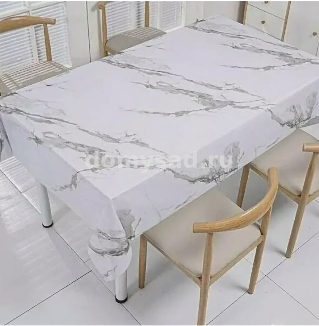Скатерть Клеенка 82024-2 ДАМАСК гладкая нетканная основа 1.37м*25м