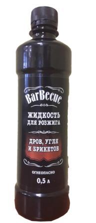 Жидкость для розжига BARBECUE 0,5л. /24