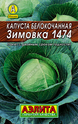 кап.Зимовка 1474 б/к,Позднеспелая,для хранения (Аэлита) Ц