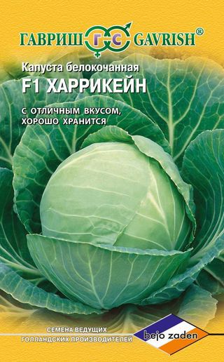 кап.Харрикейн белокоч. F1 10шт. для хранения! (Голландия) (Гавриш) Ц